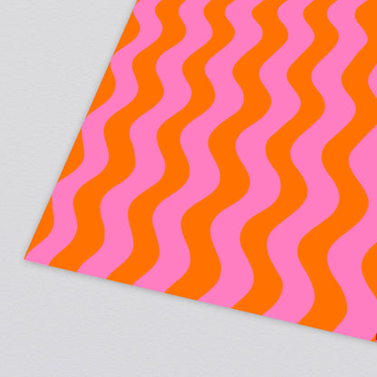 Wavy Wrapping Paper