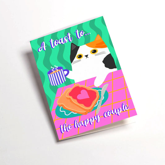 A Toast Greetings Card