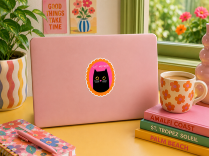Cat Mother - Vinyl Sticker