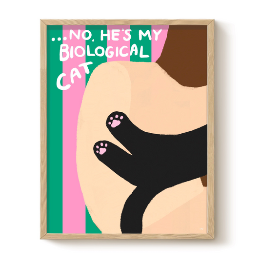 Biological Cat Print