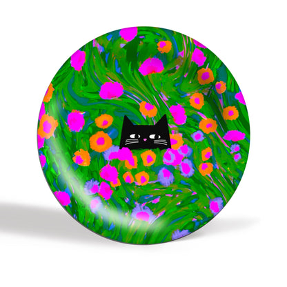 Meadow Cat - Ceramic Plate