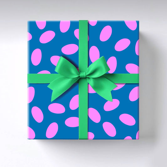 Pink dots Wrapping Paper