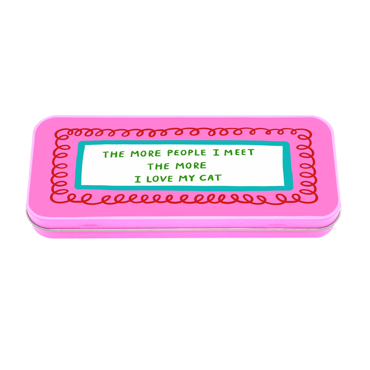 I Love My Cat - Pencil Tin