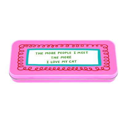 I Love My Cat - Pencil Tin