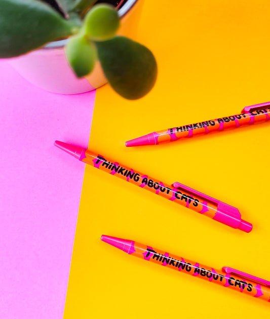 Thinking About Cats Pen