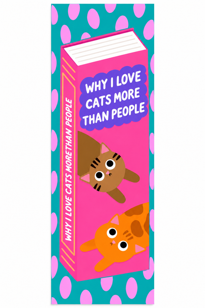 Lesezeichen „Katzenliebe“