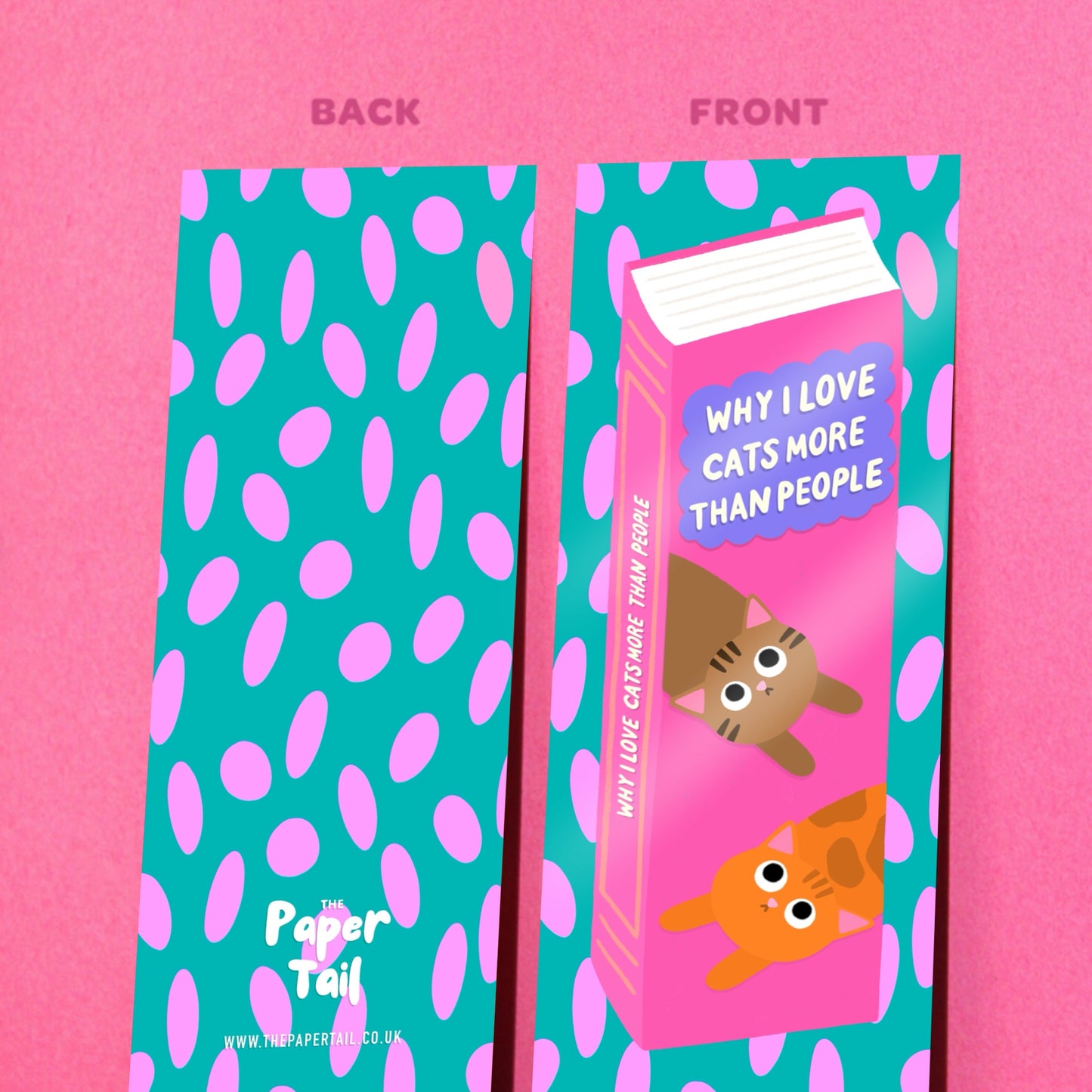 Love Cats Bookmark