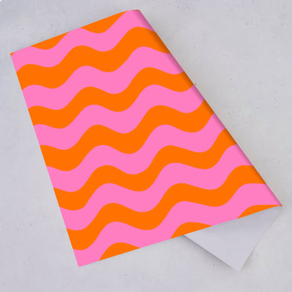 Wavy Wrapping Paper