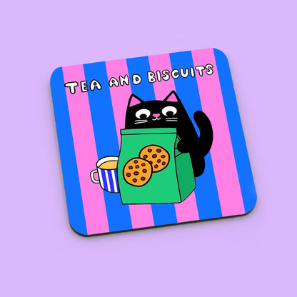 Tea And Biscuits Coaster