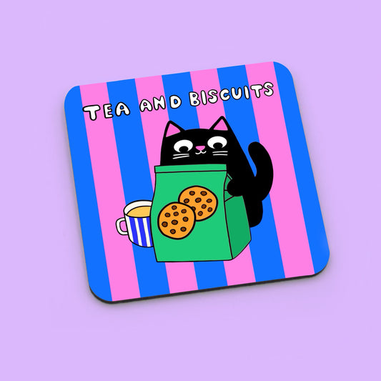 Tea And Biscuits Coaster