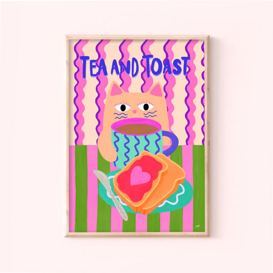 Tea And Toast print