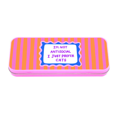 Prefer Cats - Pencil Tin