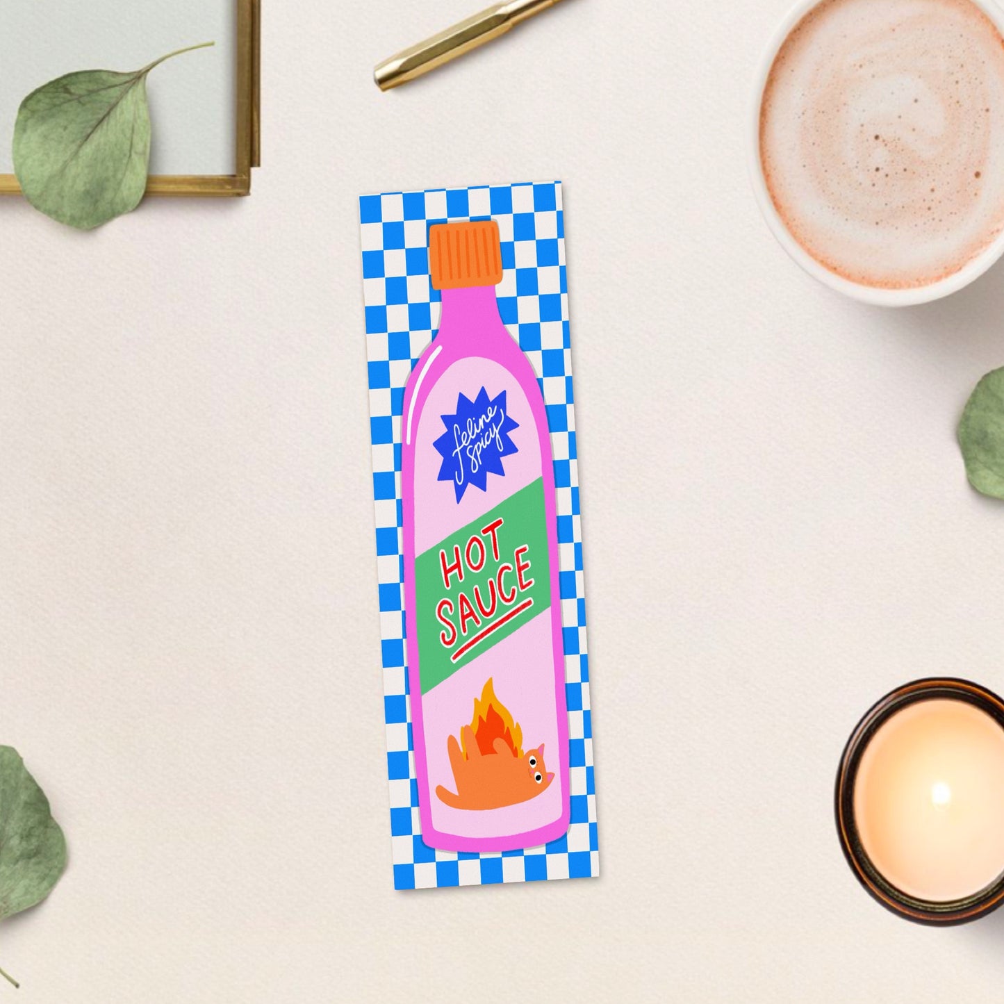 Hot Sauce Bookmark