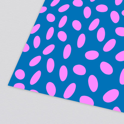 Pink dots Wrapping Paper
