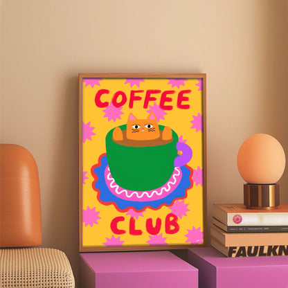 Coffee Club print