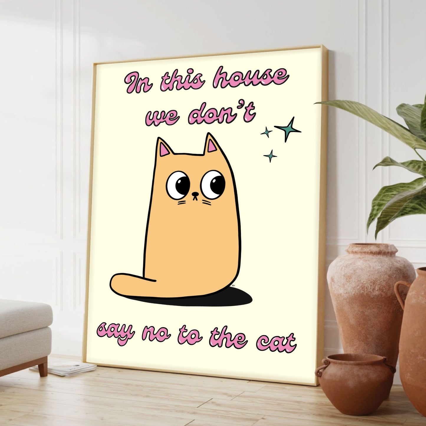 Don’t Say No print