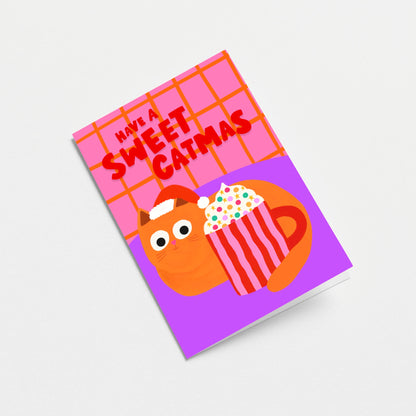 Sweet Catmas Card