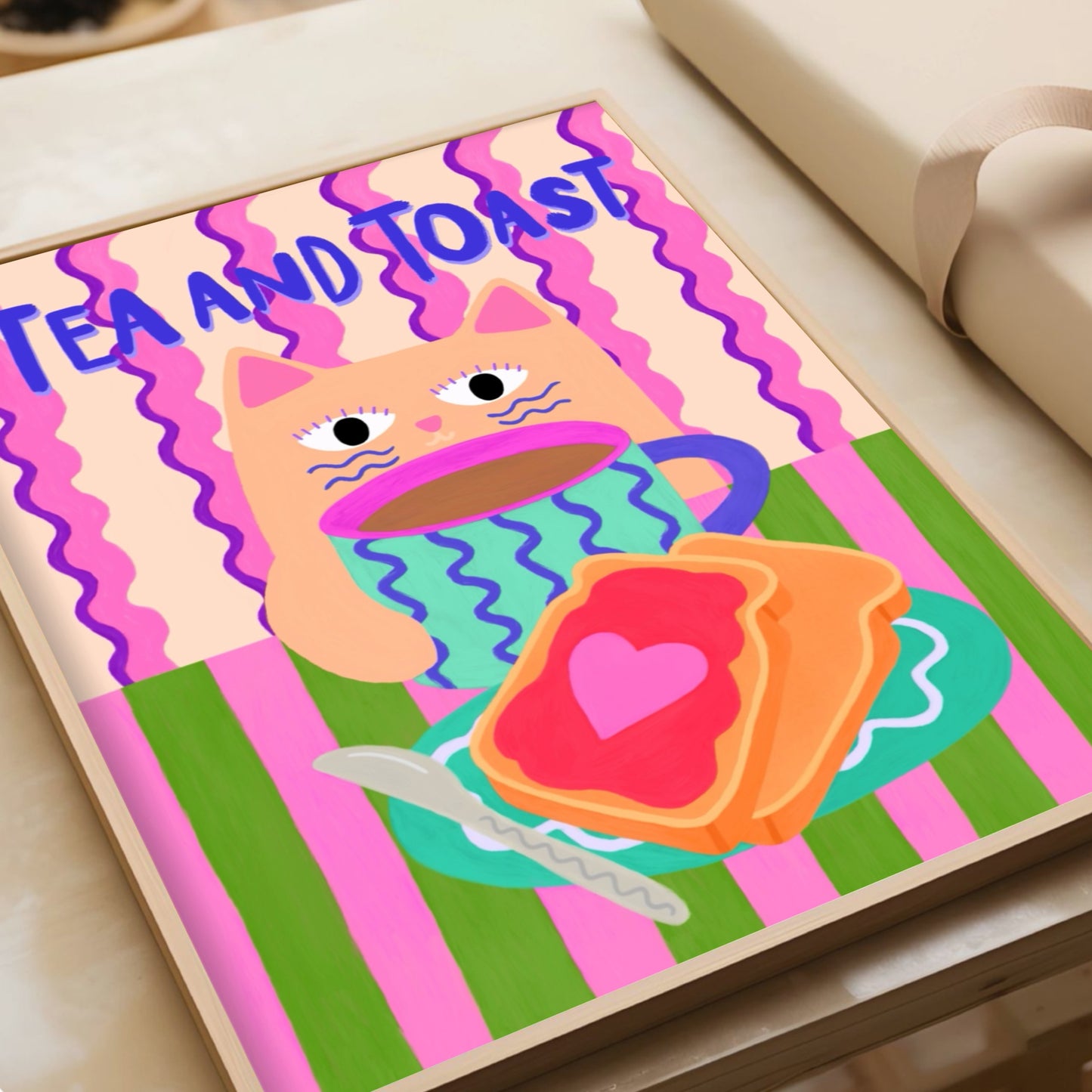 Tea And Toast print