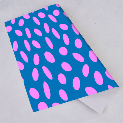 Pink dots Wrapping Paper