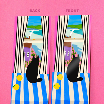 Window Cat bookmark