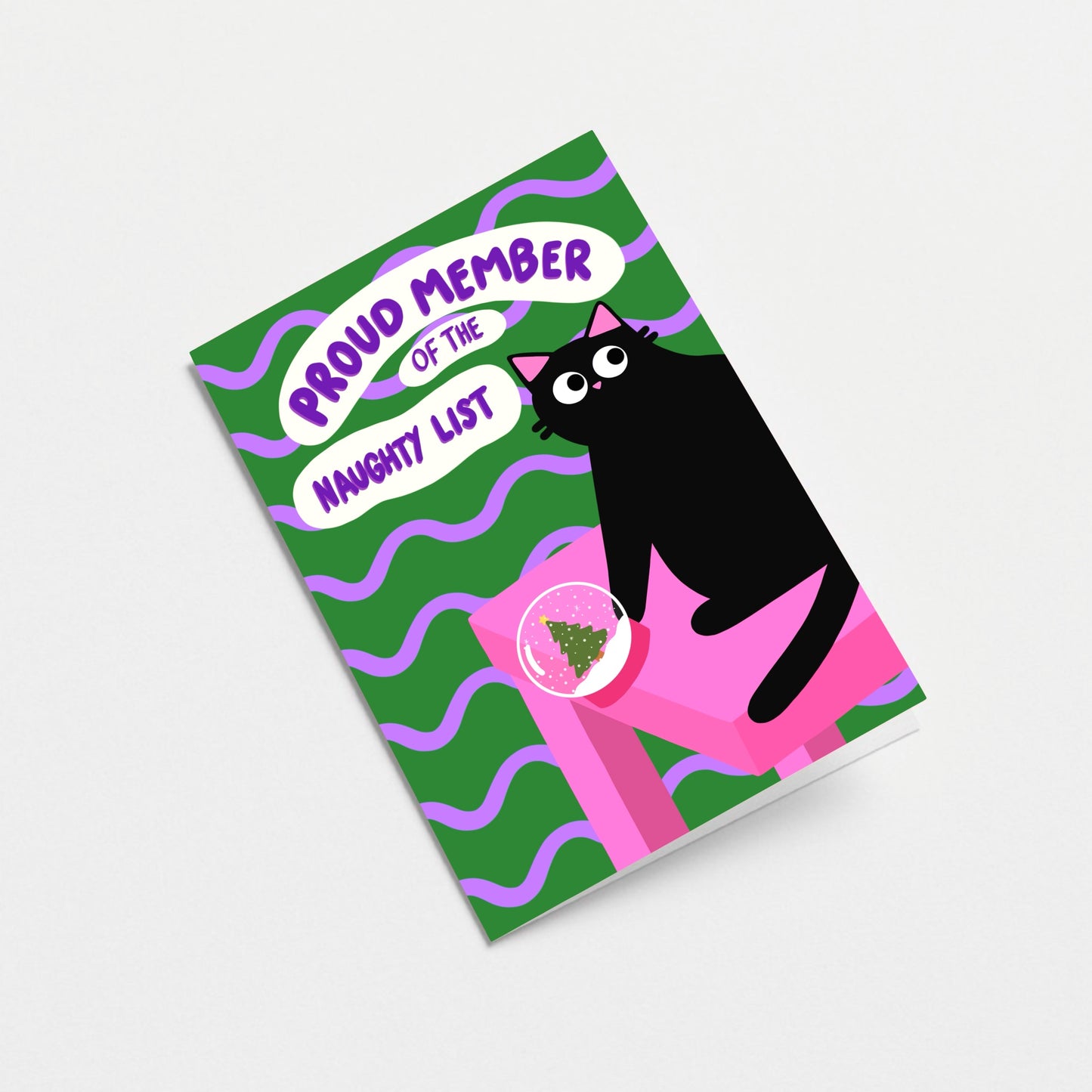 Naughty List Christmas Card