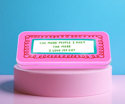 I Love My Cat - Pencil Tin