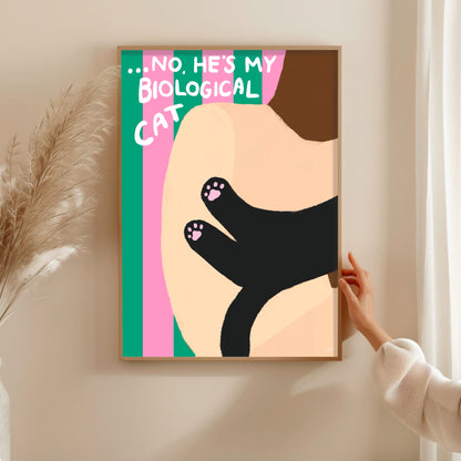 Biological Cat Print