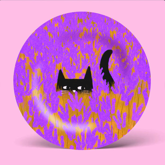 Lavender Field - Ceramic Plate