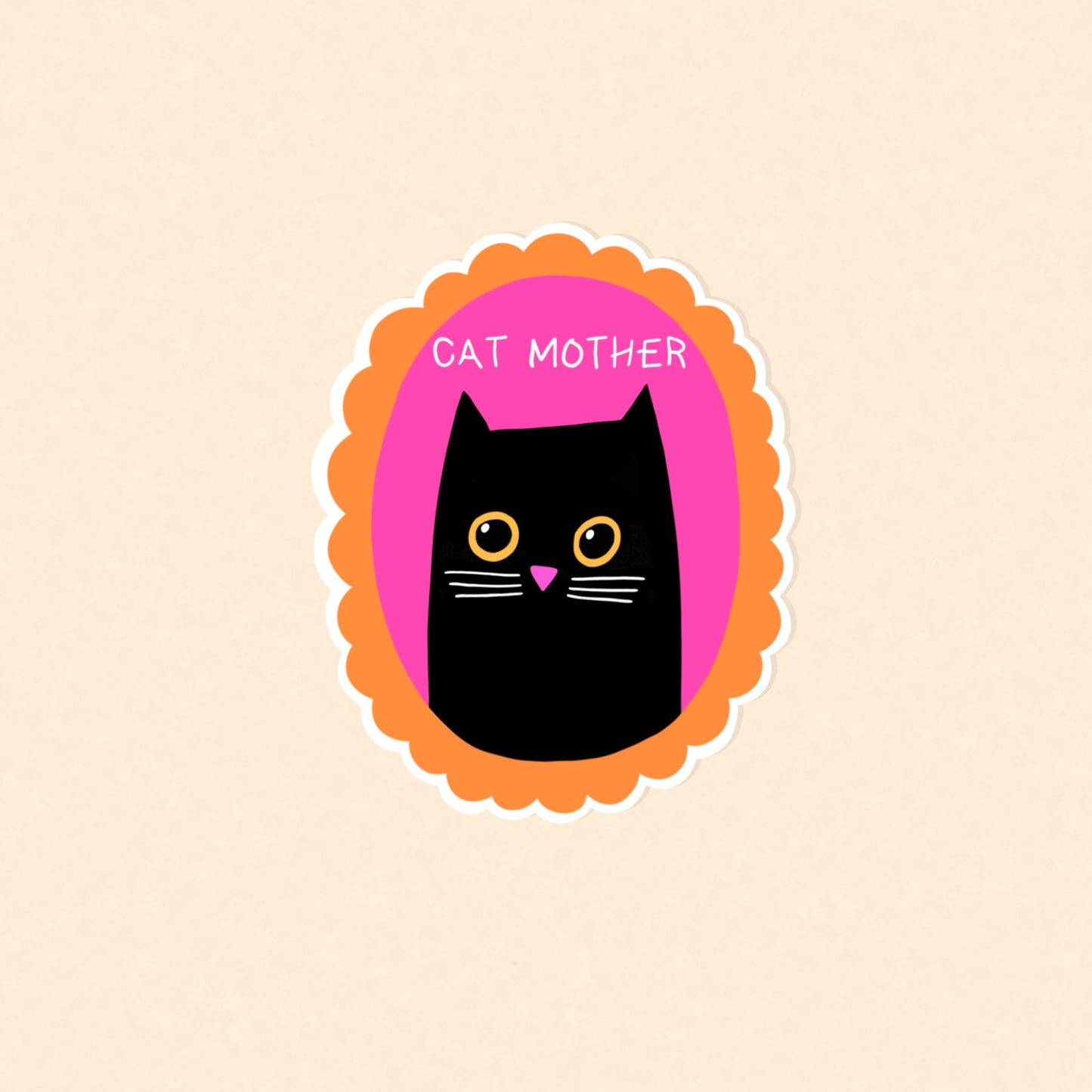 Cat Mother - Vinyl Sticker