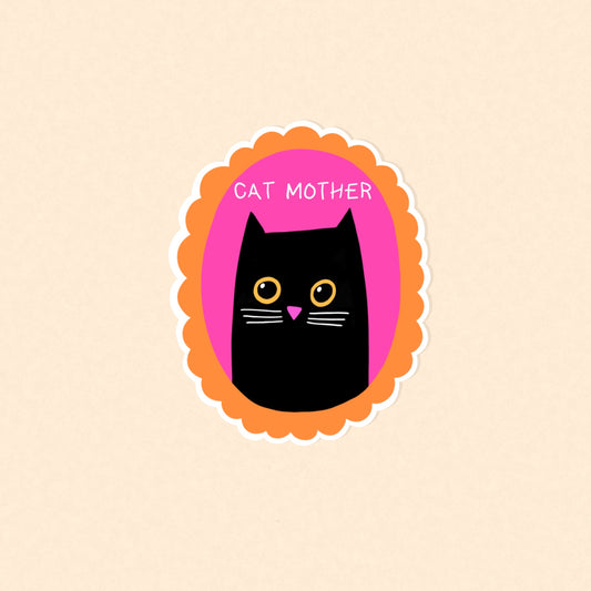 Cat Mother - Vinyl Sticker
