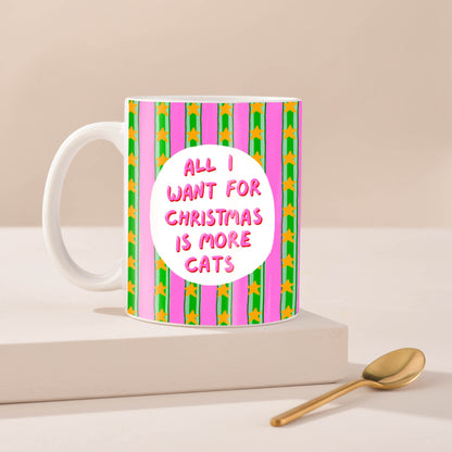 More Cats Christmas Mug