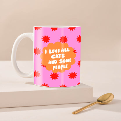 Mug en céramique J'adore les chats
