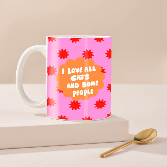 Love All Cats Ceramic Mug