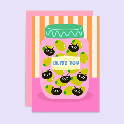 Je t'aime beaucoup - Carte d'anniversaire