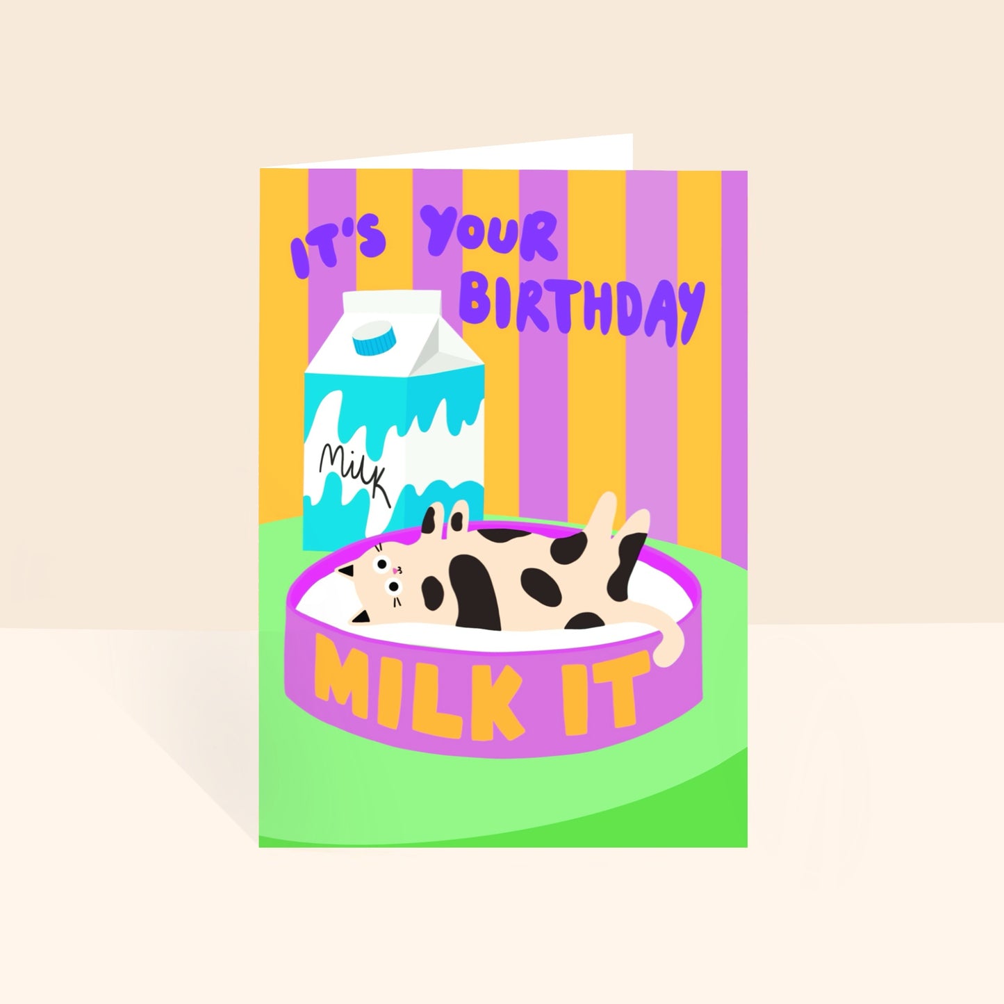 Milk It - Carte d'anniversaire