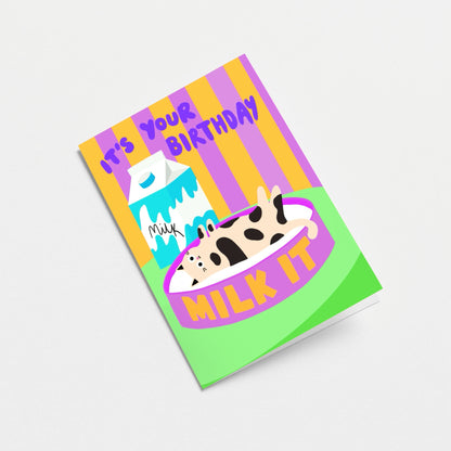 Milk It - Carte d'anniversaire
