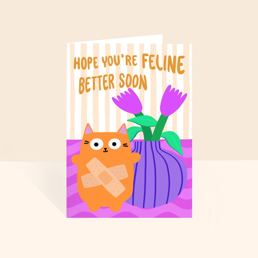 Feline Better Soon - Card