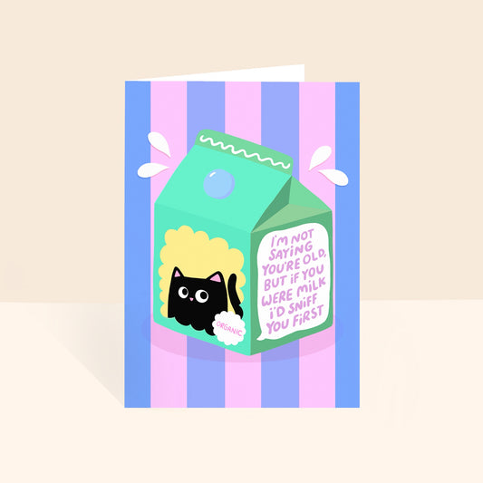 Milk - Birthday Card