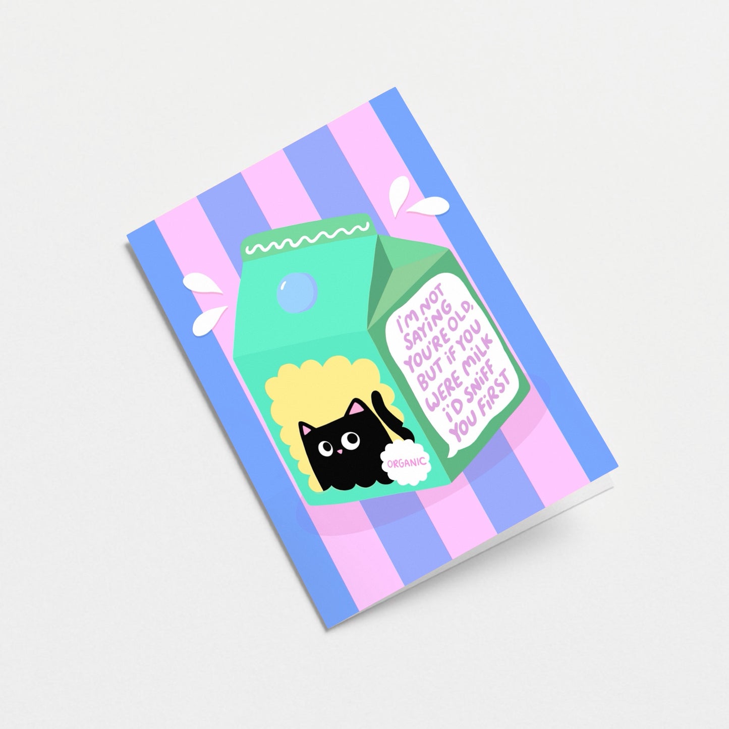 Lait - Carte d'anniversaire