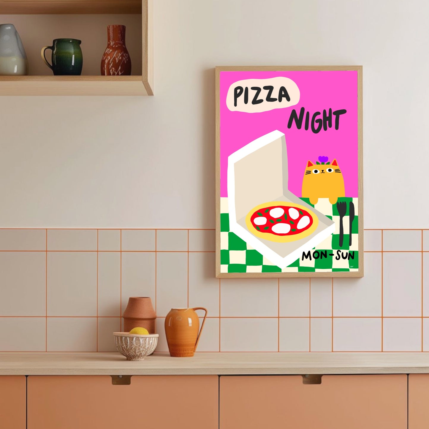 Pizza Night print