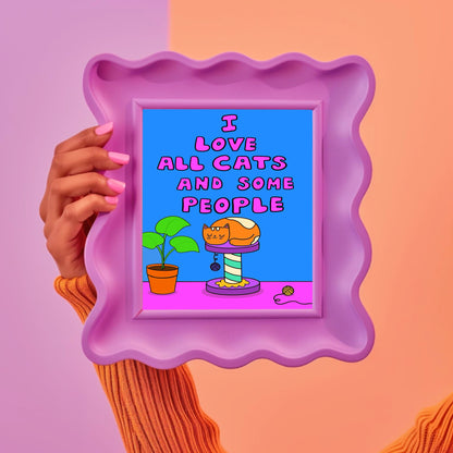 Love All Cats print