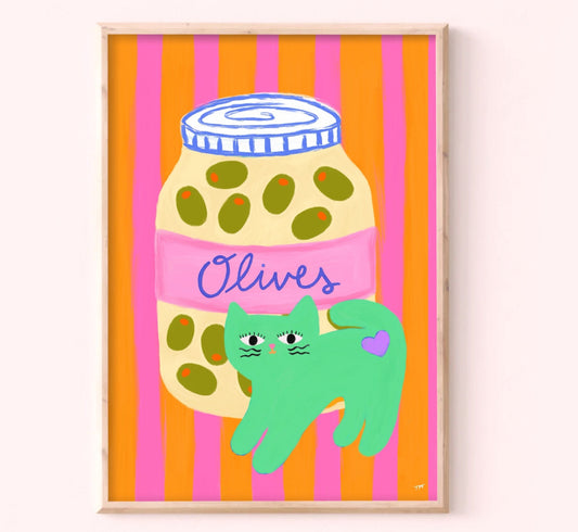 Olives print