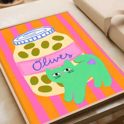 Olives print