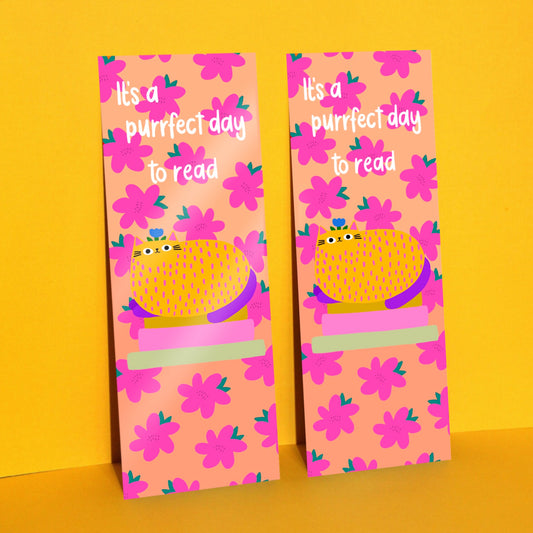 Yellow Cat Bookmark