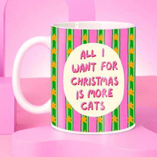 More Cats Christmas Mug