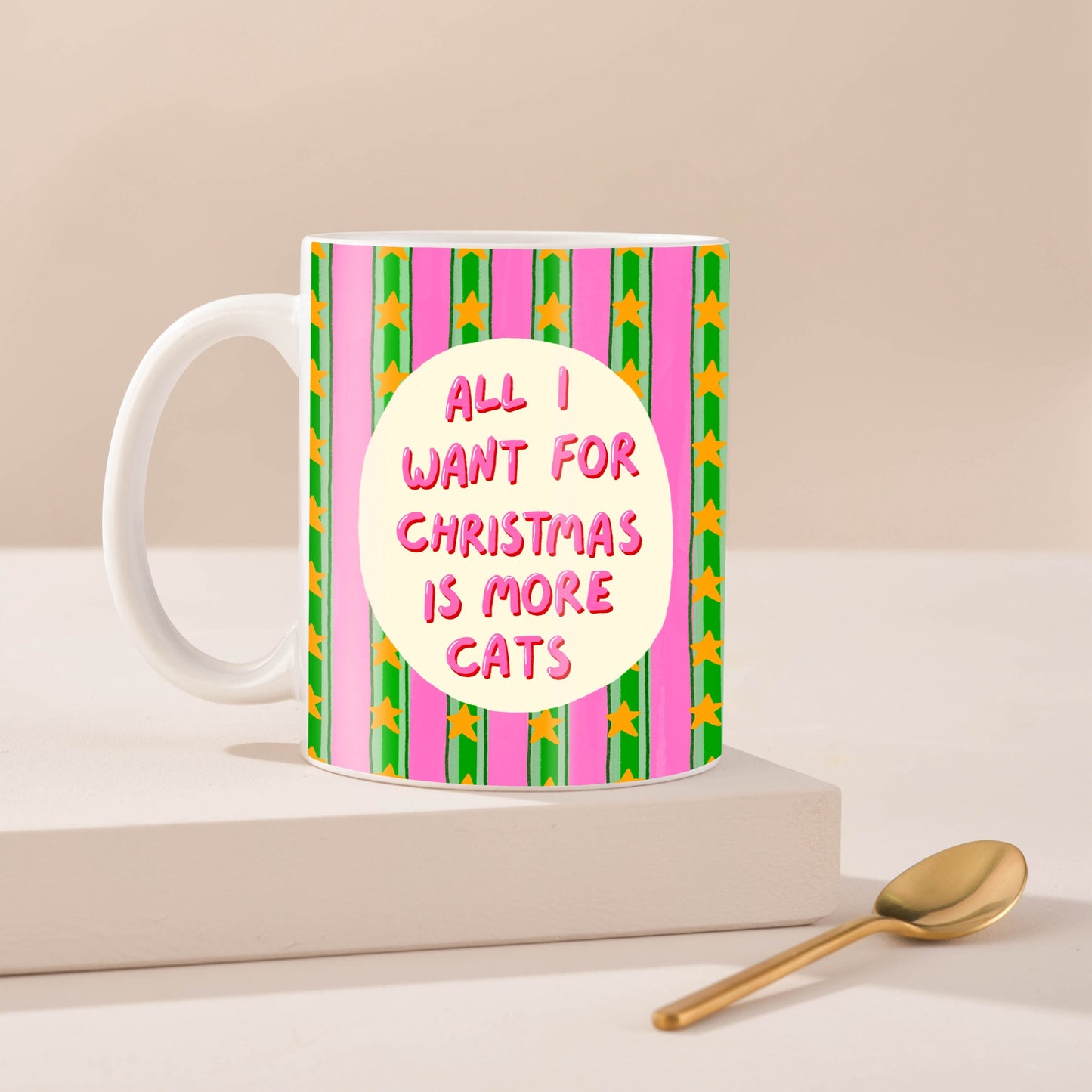 More Cats Christmas Mug