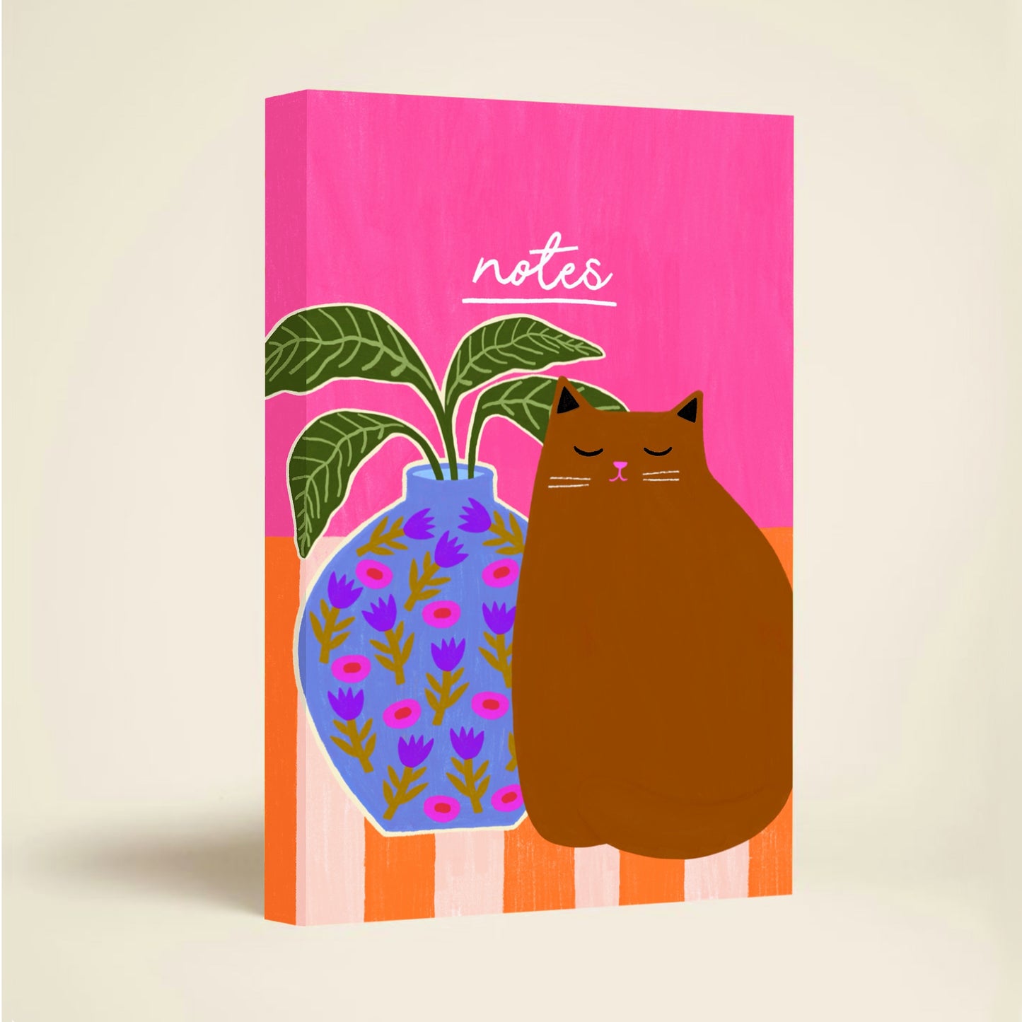 Brown Cat - Notebook