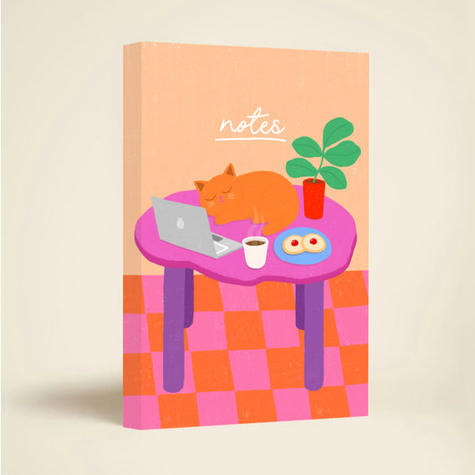 Orange Cat - Notebook