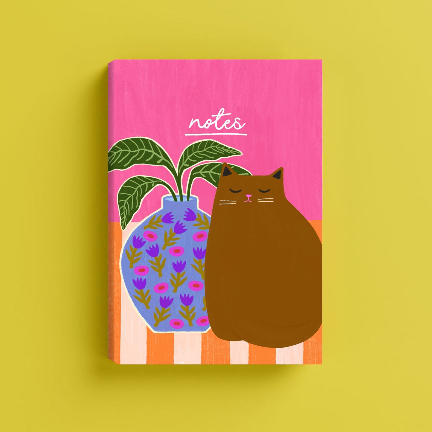 Brown Cat - Notebook