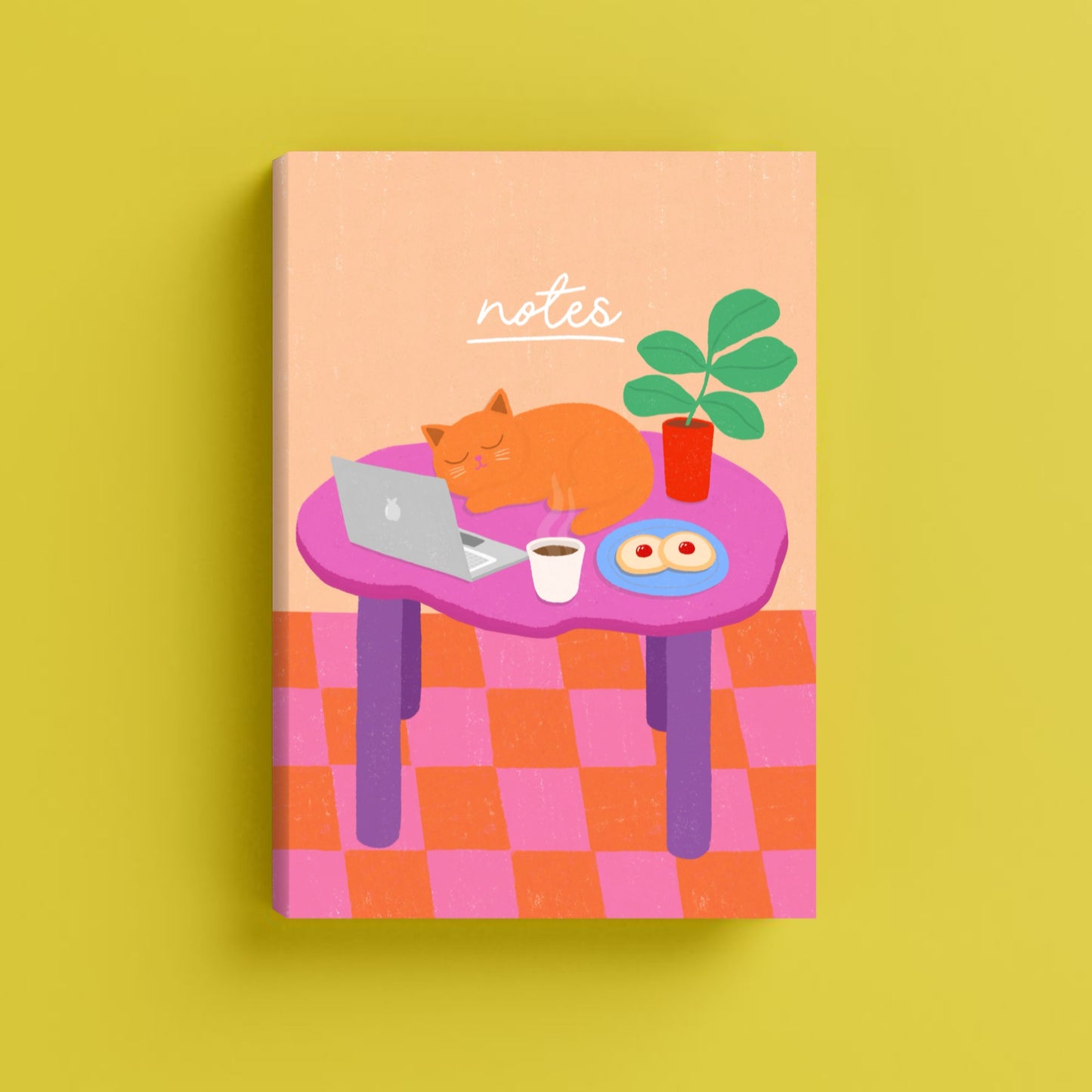 Orange Cat - Notebook